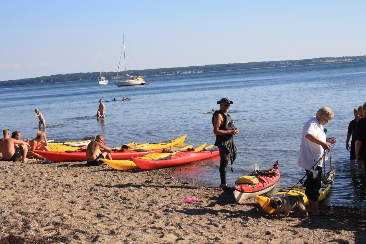 Hotel Rosenvold Strand Camping Stouby Esterno foto