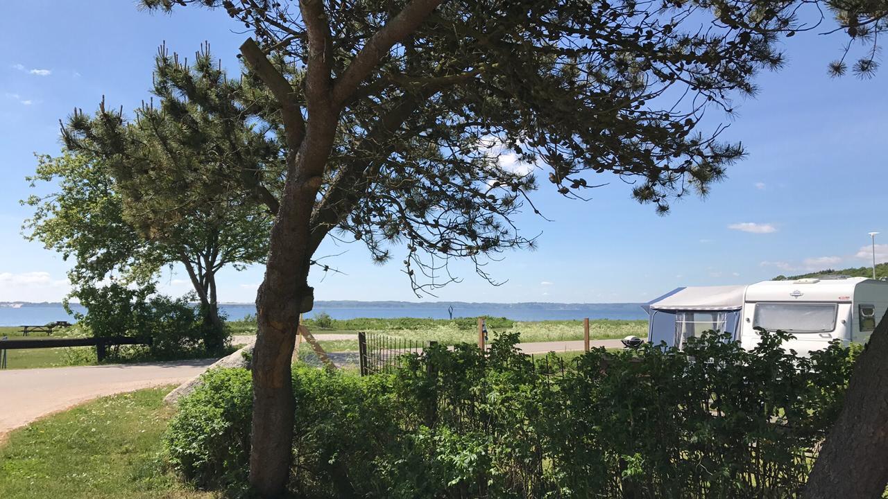 Hotel Rosenvold Strand Camping Stouby Esterno foto